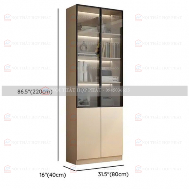 Tủ Trang Trí Gỗ TTTG019